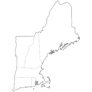 Blank Map Of New England States — Ultimaps throughout FREE Printable Blank Map of New England States