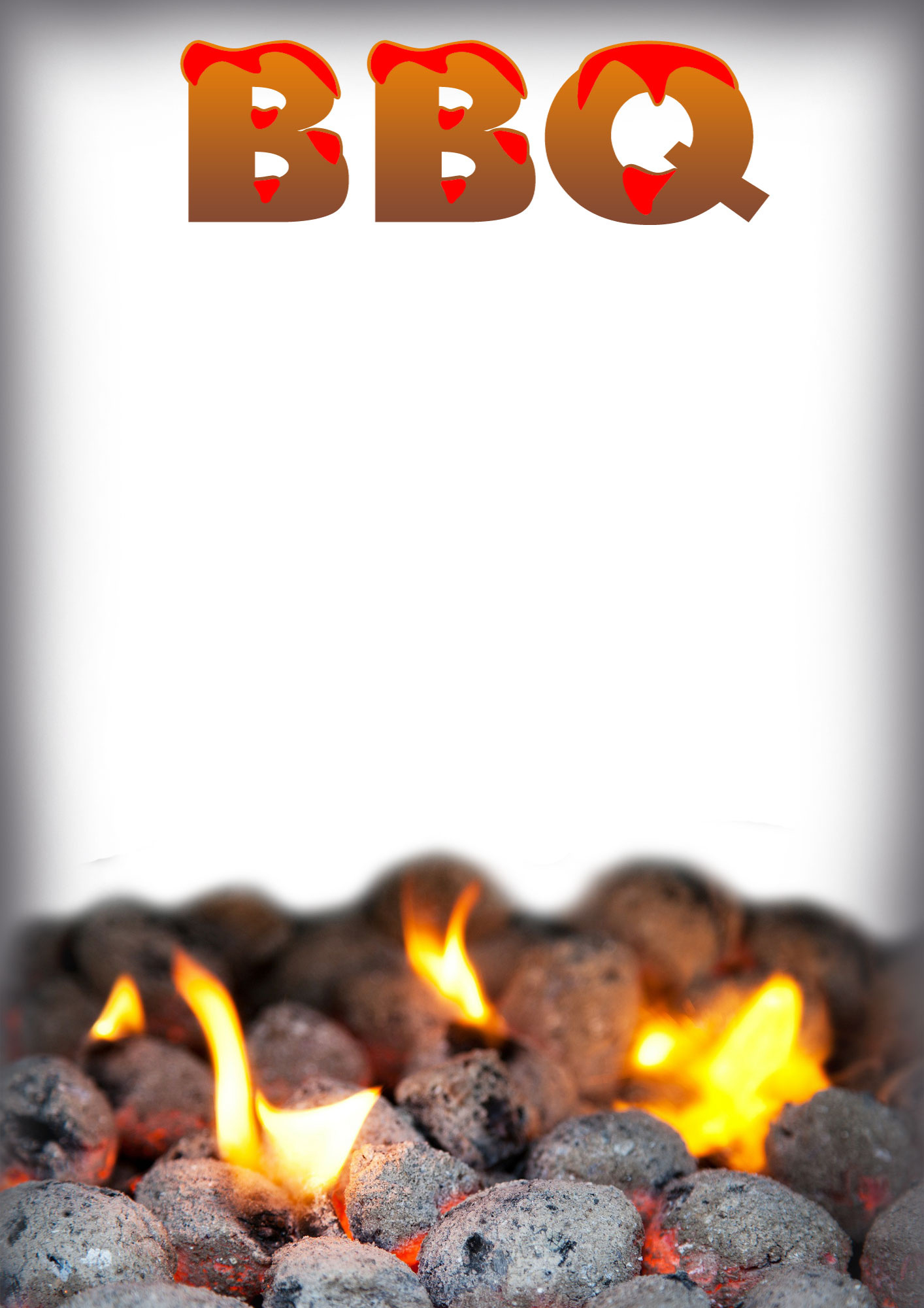 Blank Template: Bbq Invitation Or Menu - Rooftop Post Printables inside FREE Printable Bbq Invite Template