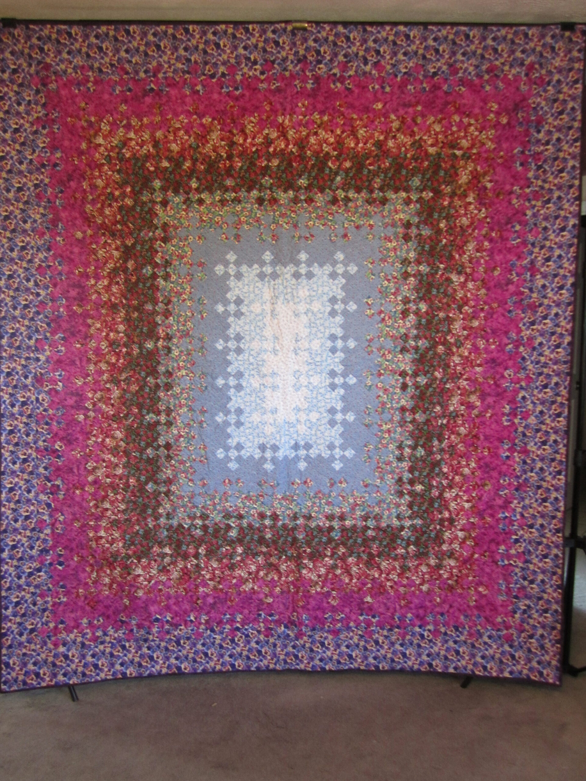 Blooming Nine Patch Pattern - Etsy with regard to FREE Printable Blooming Nine Patch Quilt Pattern