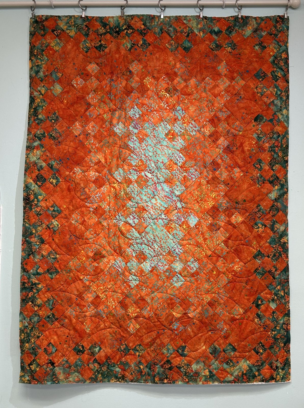 Blooming Nine Patch Pattern- Free Pattern inside FREE Printable Blooming Nine Patch Quilt Pattern