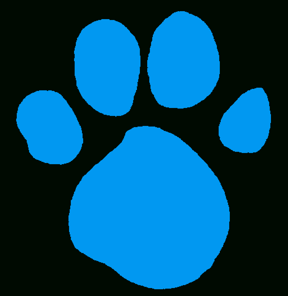 Blue&amp;#039;S Clues Paw Print Transparent Png in FREE Printable Blues Clues Paw Print
