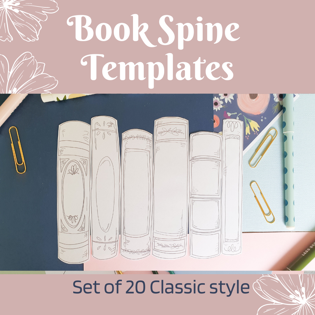Book Spine Templates - Classic Style | Madeteachers throughout Free Printable Book Spine Template