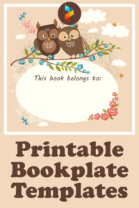 Bookplate Templates - 10 Free Pdf Printables | Printablee regarding FREE Printable Bookplate Template Word