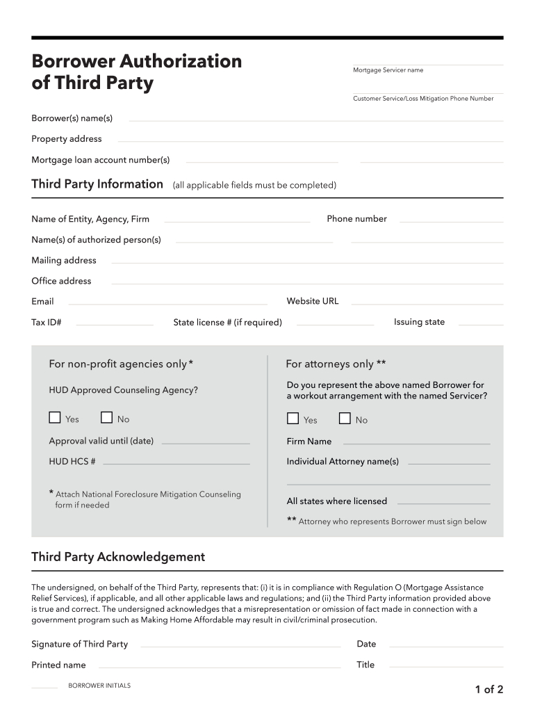 Borrower Authorization Form Pdf: Fill Out &amp;amp; Sign Online | Dochub in FREE Printable Borrower Authorization Form