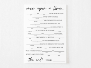 Bridal Shower Mad Libs Free Printable | Modern Moh intended for FREE Printable Bachelorette Mad Libs