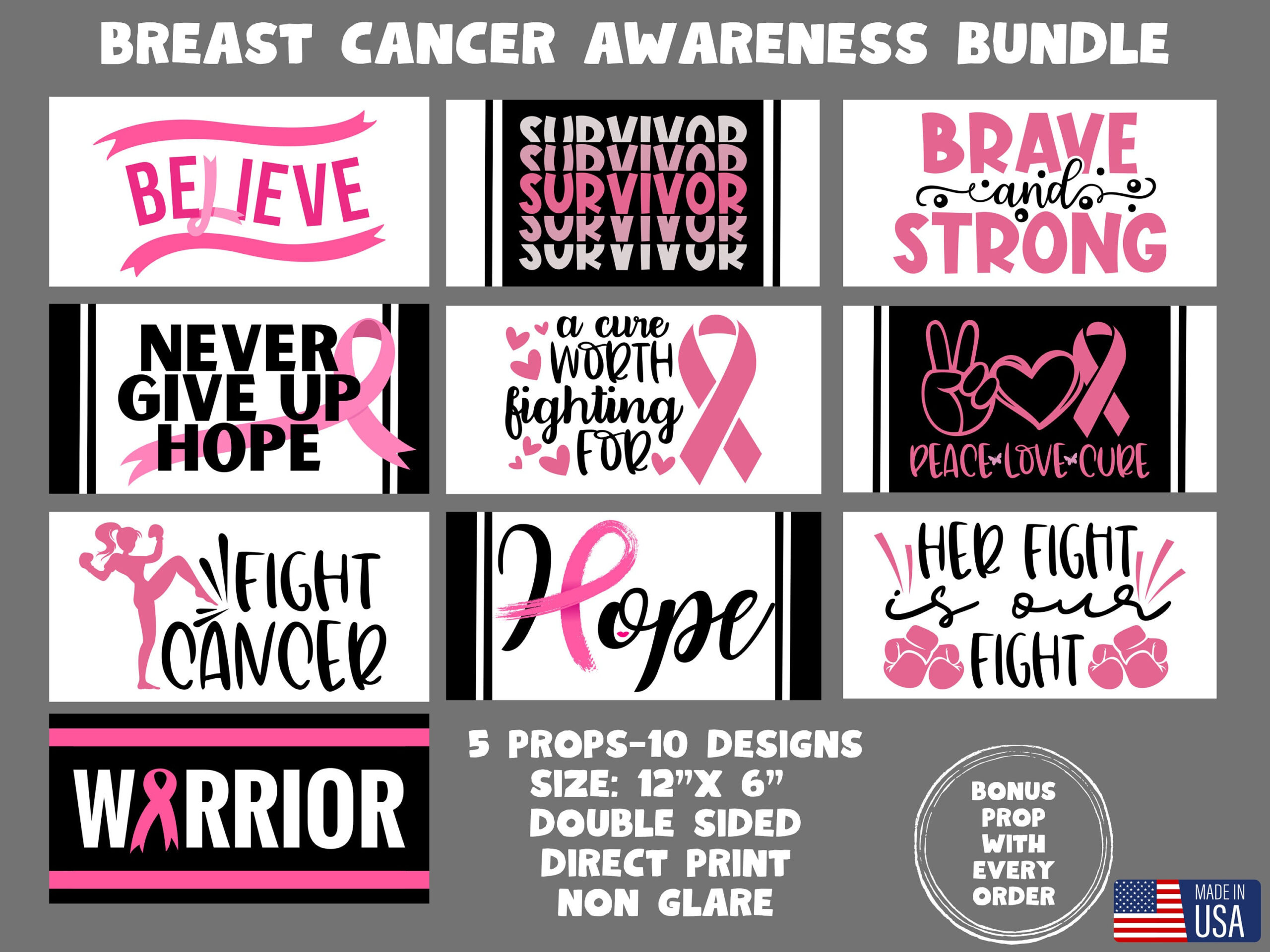 Cancer Balloon Png - Etsy throughout FREE Printable Breast Cancer Photo Booth Props
