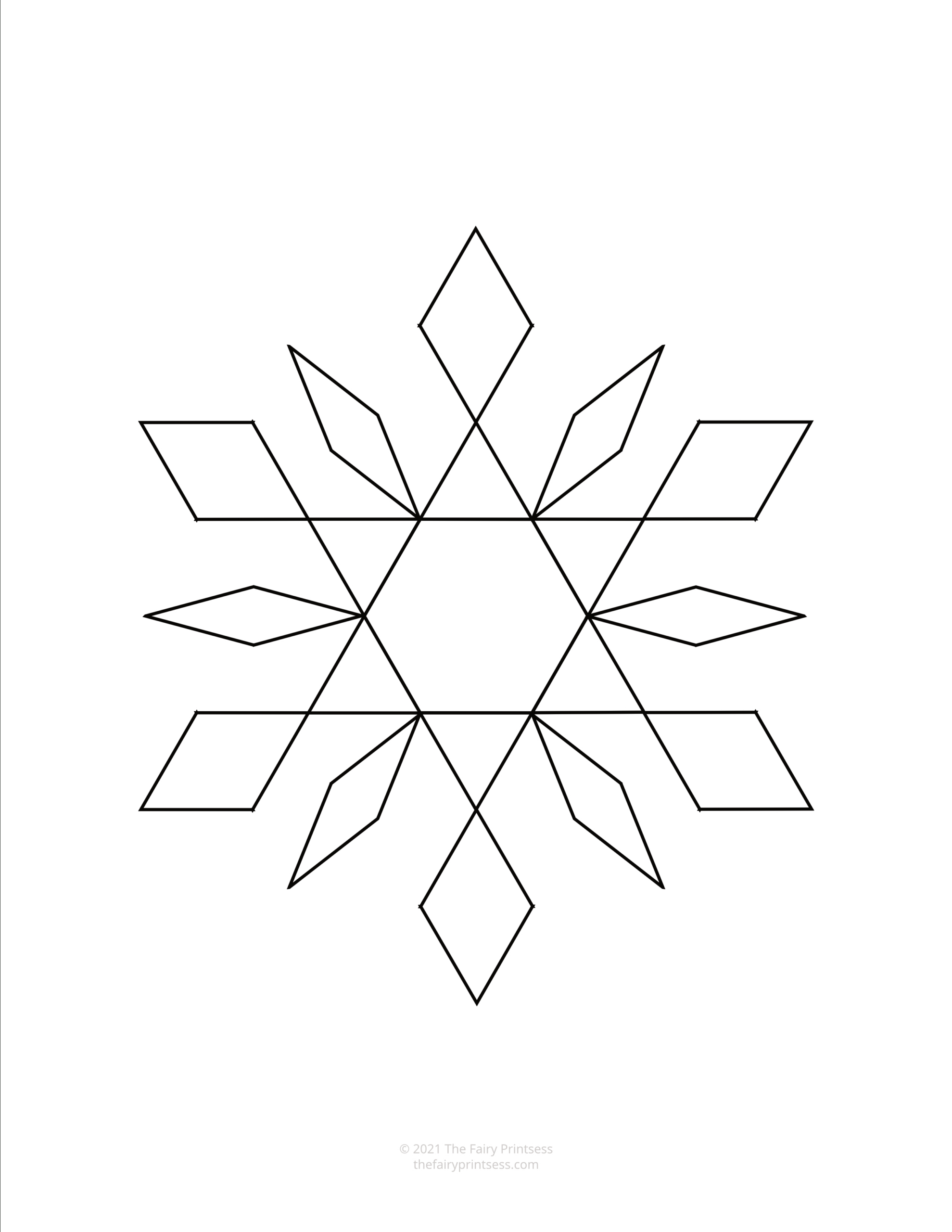 Christmas Pattern Block Templates-Free Printable Shape Mats intended for FREE Printable Blank Pattern Block Templates