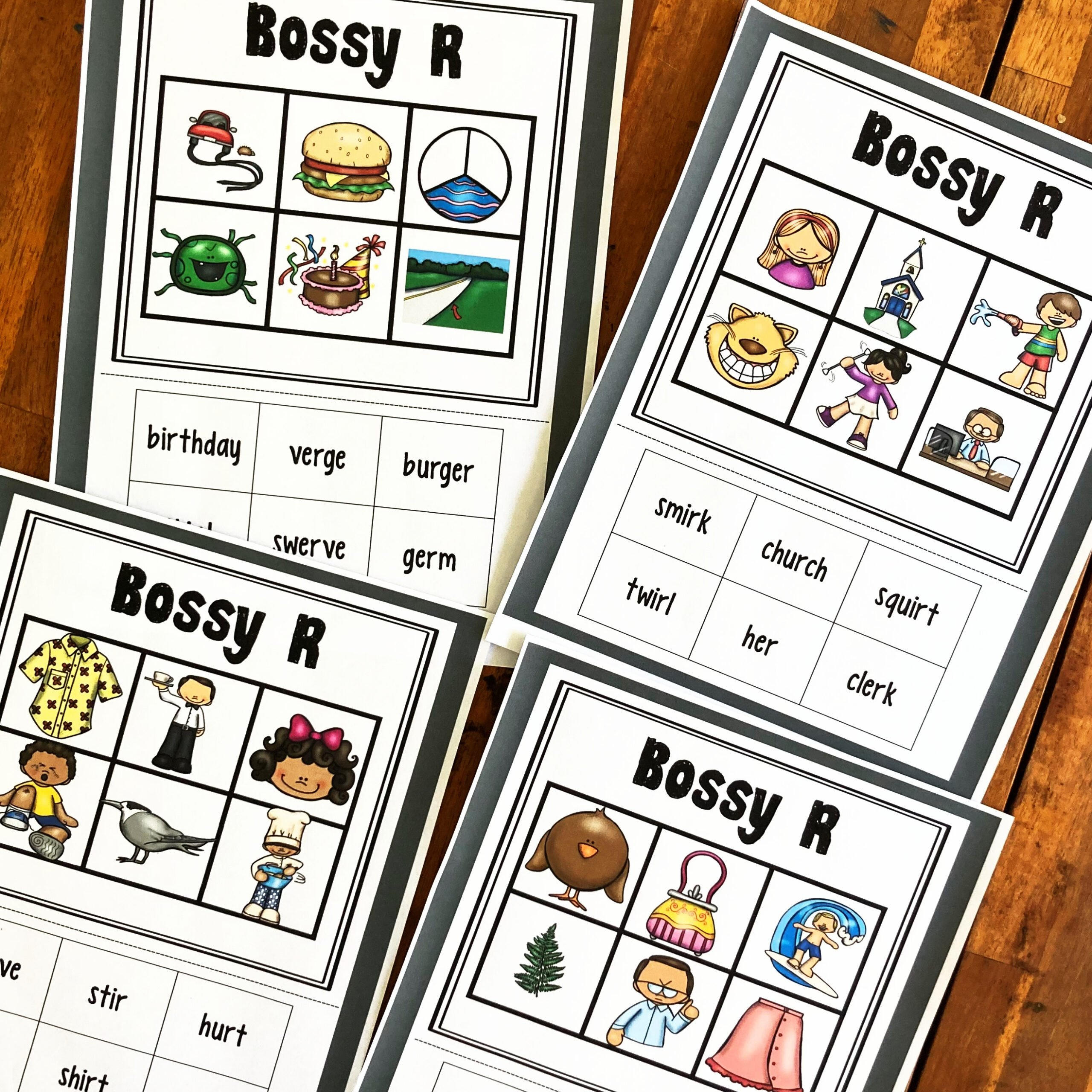 Cut And Paste Bossy R Controlled Vowel Worksheet Activity with regard to Free Printable Bossy R Worksheets
