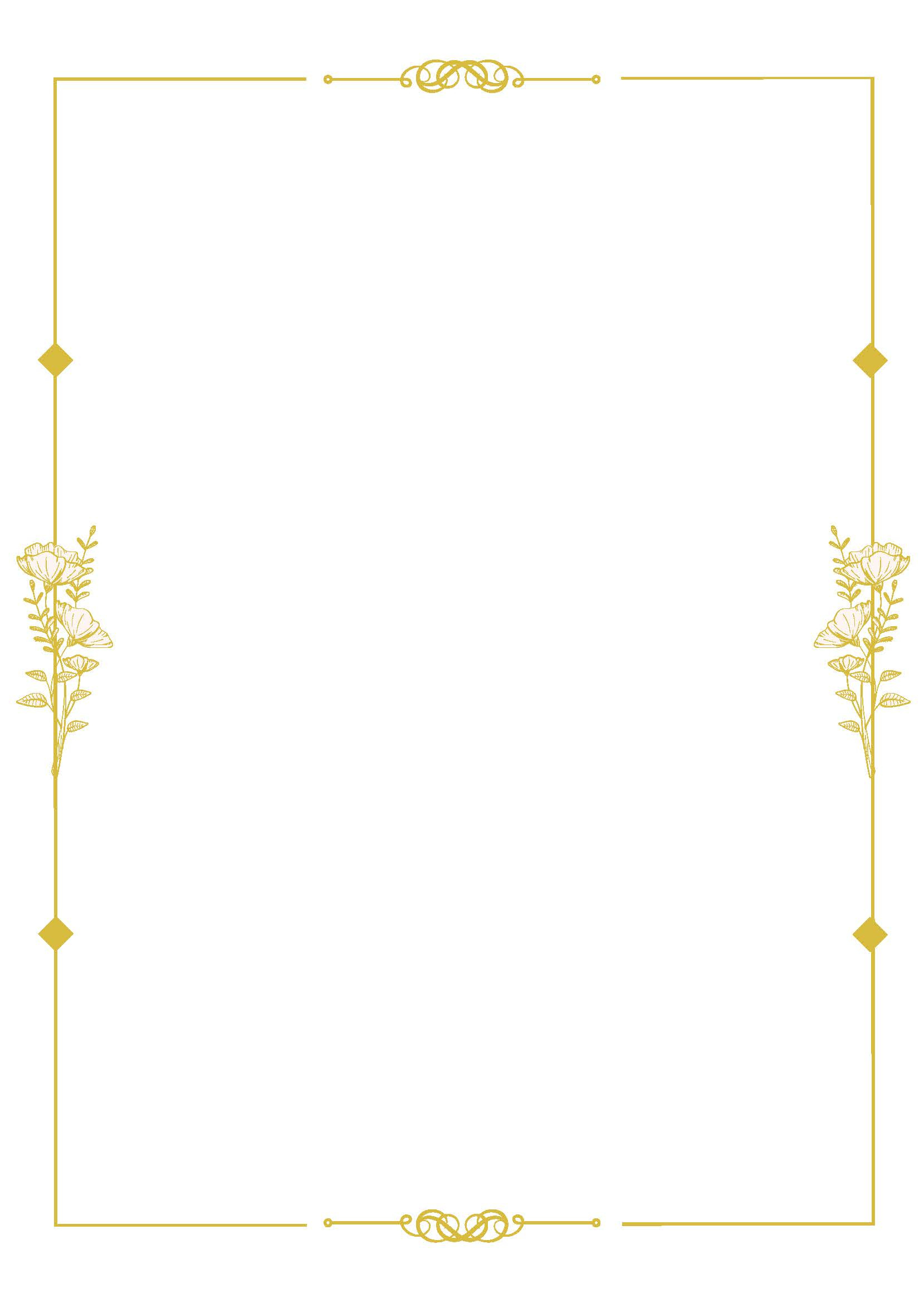 Decorative Page Border Template In Pdf, Word, Illustrator, Google with Free Printable Borders For Word Documents