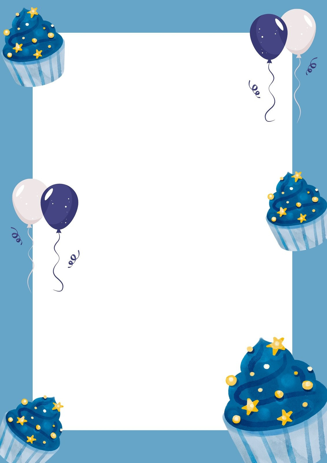 Design And Print A Birthday Page Border In One Place. Customize A for Free Printable Birthday Border Paper