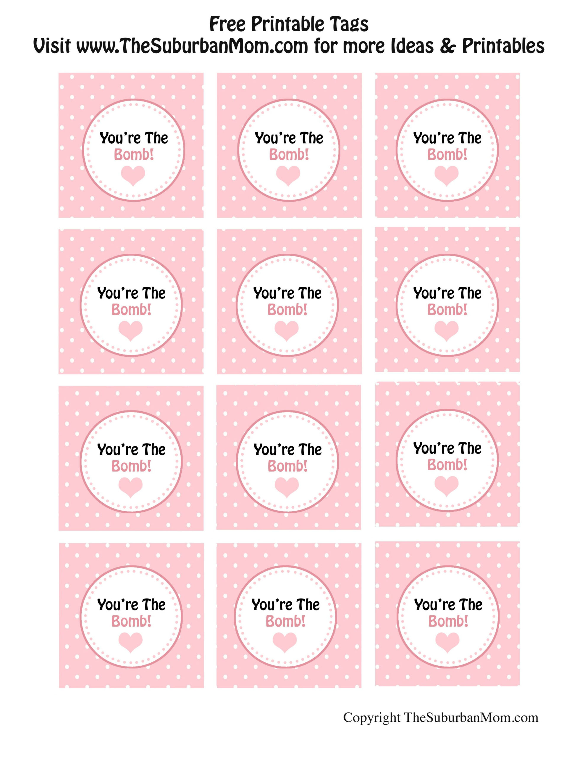 Diy Heart Bath Bombs Recipe With Free Tag Printables pertaining to FREE Printable Bath Bomb Labels