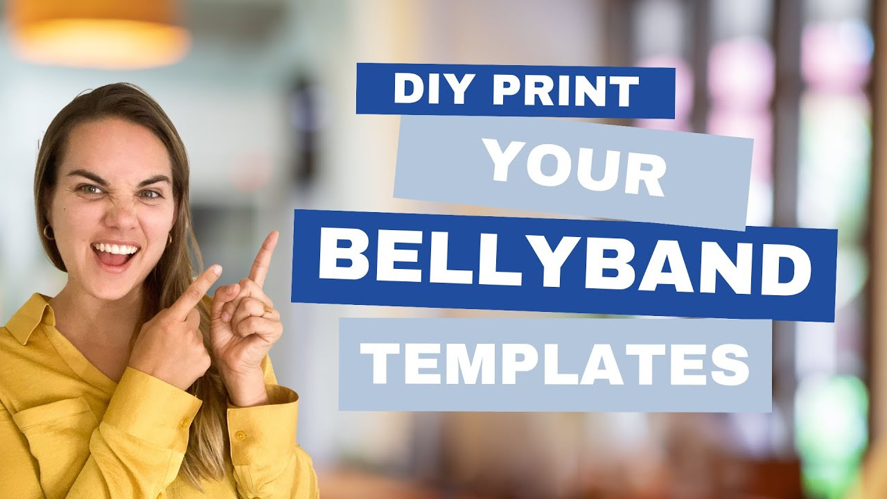 Diy Print Your Own Belly Band Template Instructions for Free Printable Belly Band Template