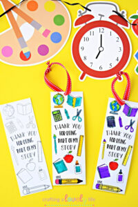Diy Teacher Appreciation Bookmark Free Printable with FREE Printable Bookmarks For Teachers