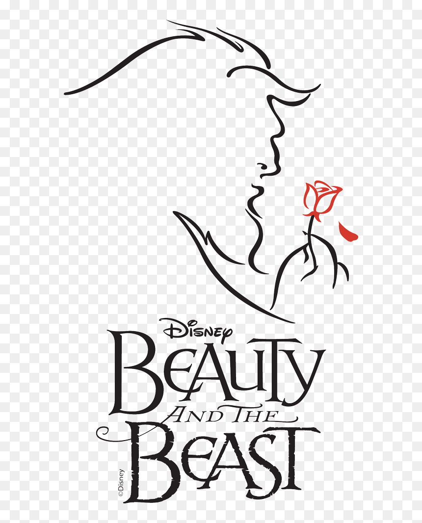 Drawings Of Beauty And The Beast Rose Steps, Hd Png Download - Vhv intended for Free Printable Beauty And The Beast Silhouette
