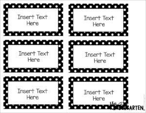 Editable Word Wall Templates! - Miss Kindergarten within FREE Printable Blank Word Wall Template Printable
