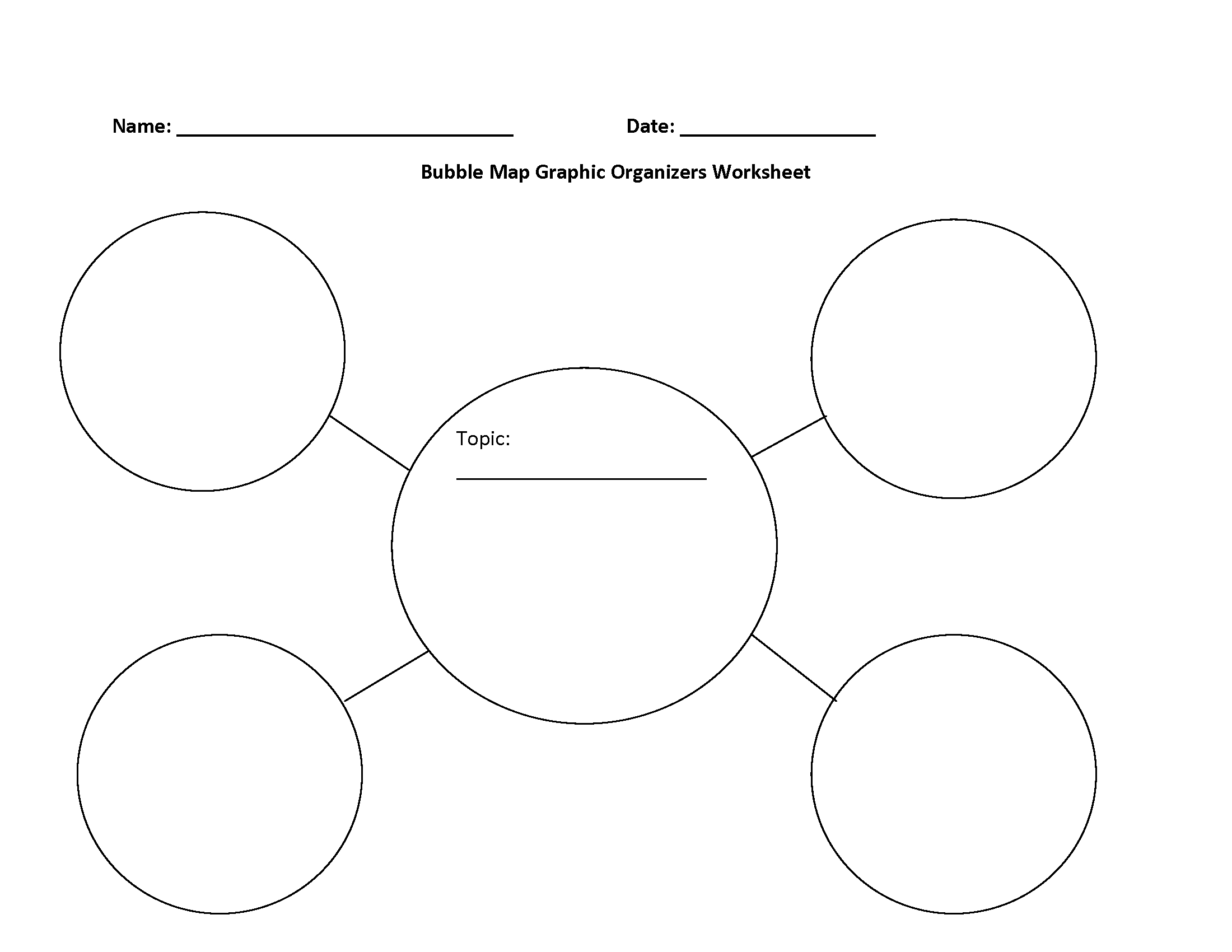 Englishlinx | Graphic Organizers Worksheets for Free Printable Blank Graphic Organizers