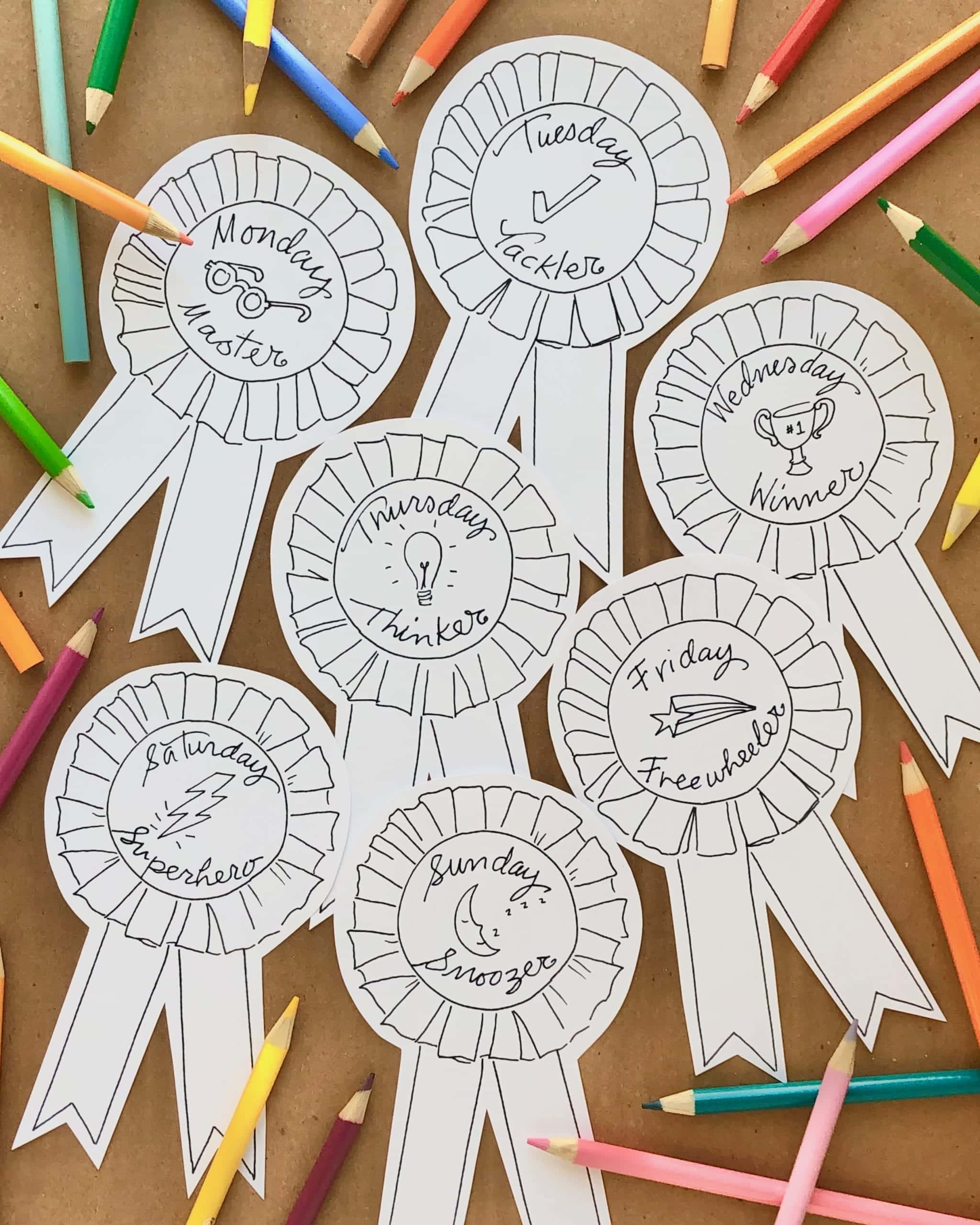 Everyday Prize Ribbons throughout Free Printable Award Ribbons Templates