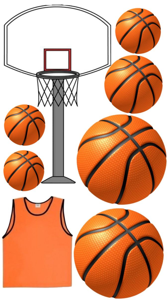 🏀 inside FREE Printable Basketball Clip Art