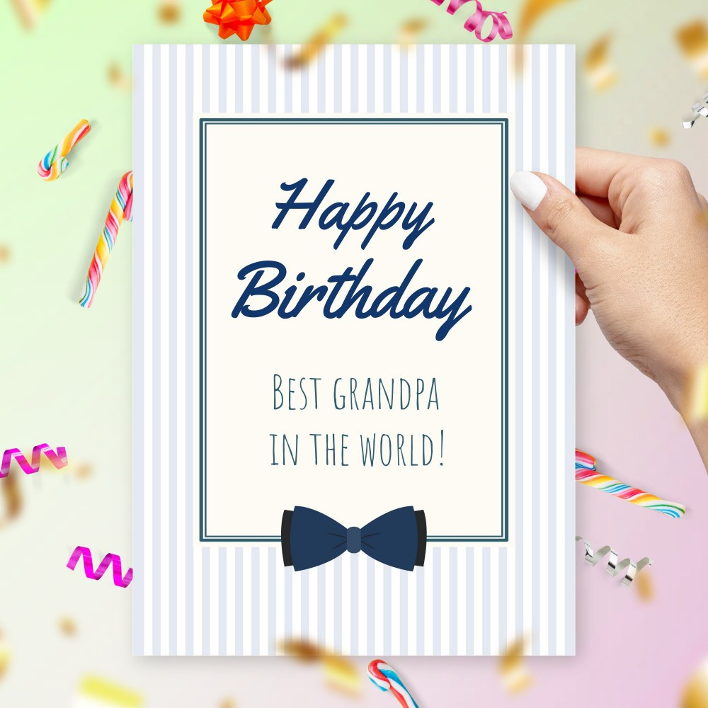 Family Birthday Cards - Customize &amp;amp; Print Or Download intended for Free Printable Birthday Cards For Grandpa