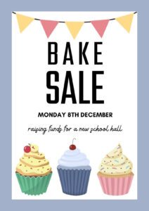 Free And Customizable Bake Sale Templates | Canva for FREE Printable Bake Sale Signs