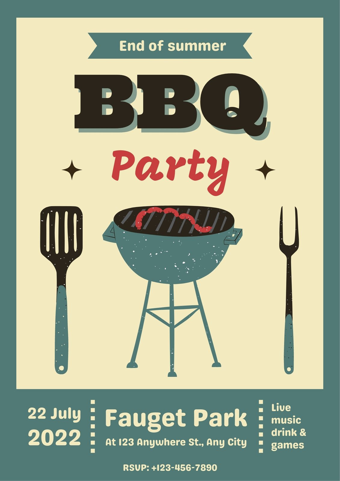 Free And Customizable Bbq Templates pertaining to FREE Printable Bbq Invitation Templates