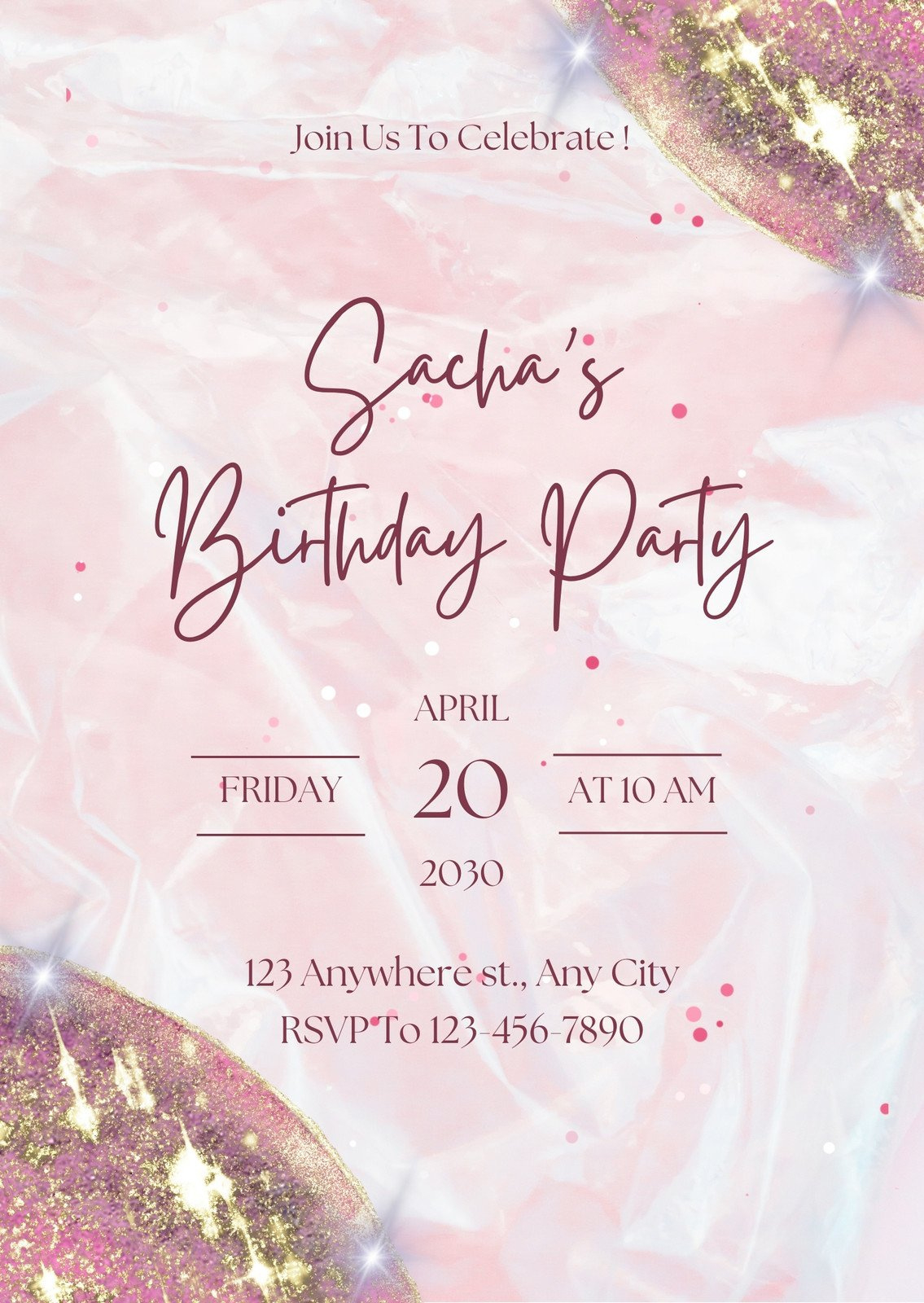 Free And Printable Custom Invitation Templates | Canva for Free Printable Birthday Party Invitations Templates