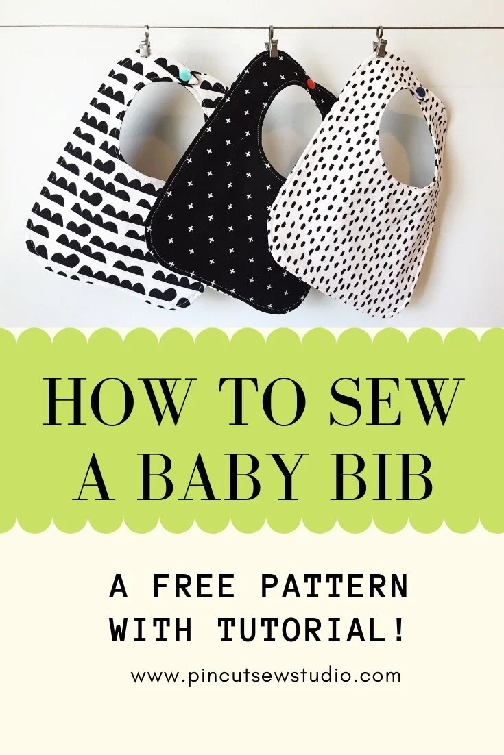 Free Baby Bib Pattern And Beginner Friendly Tutorial — Pin Cut Sew with regard to FREE Printable Baby Bib Pattern