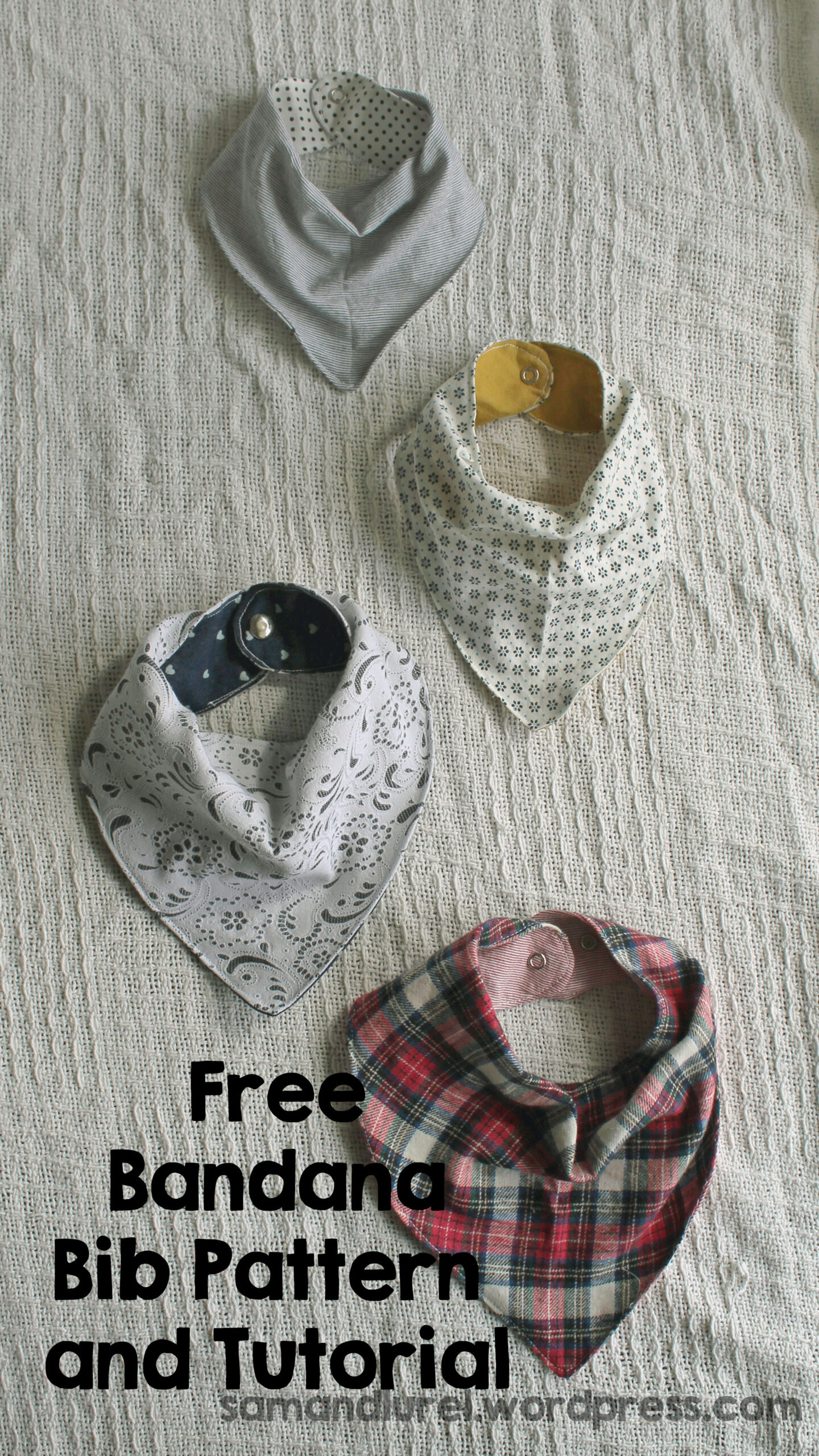 Free Bandana Bib Pattern | throughout FREE Printable Bandana Bib Pattern