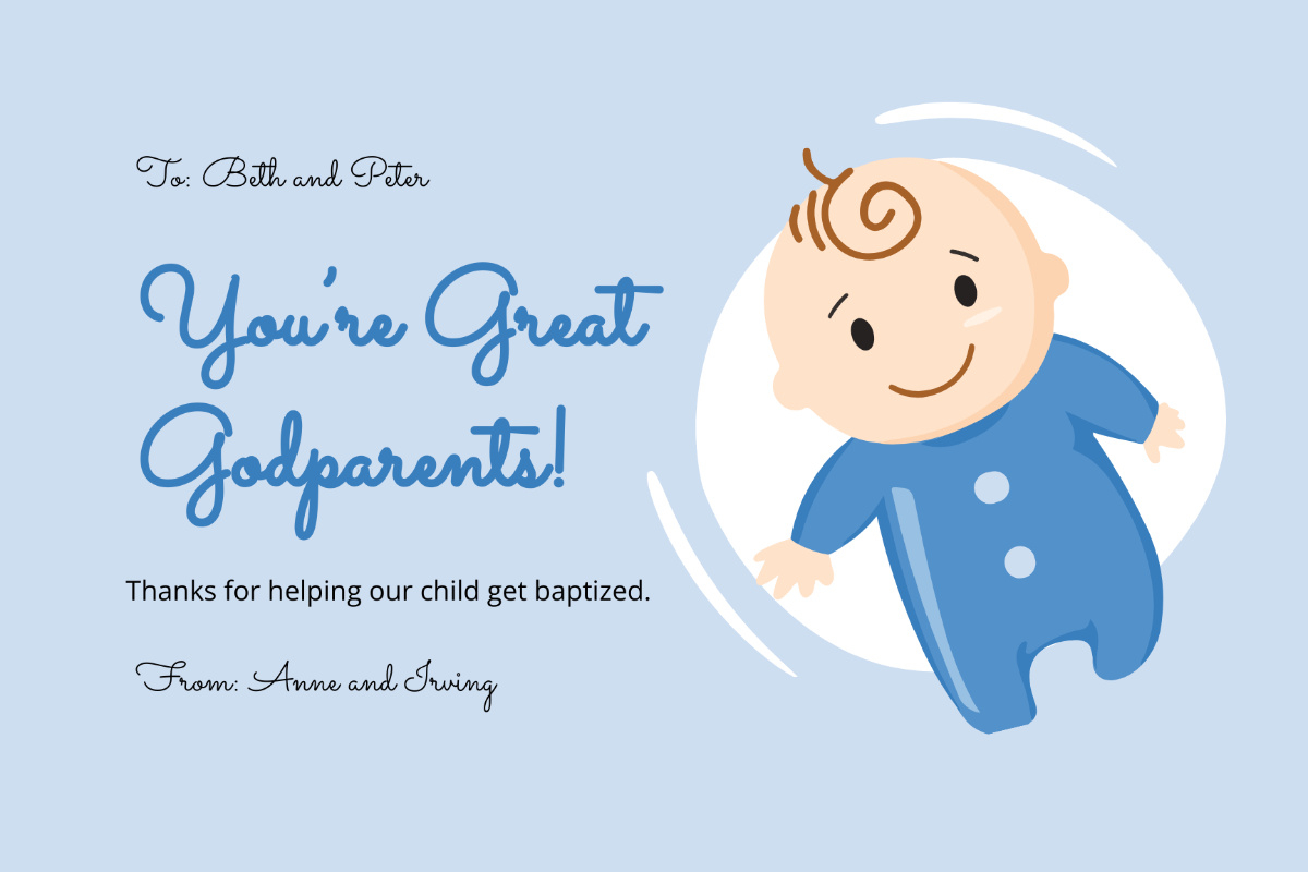 Free Baptism Card Templates, Editable And Printable with Free Printable Baptism Congratulation Cards