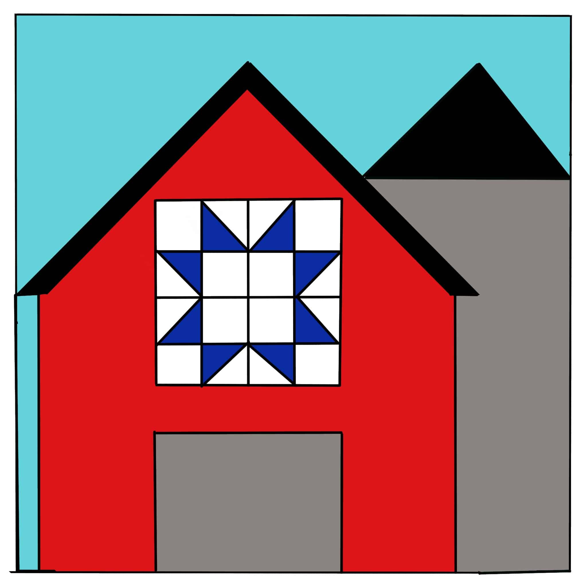 Free Barn Quilt Block Pattern - Always Expect Moore within Free Printable Barn Quilt Templates