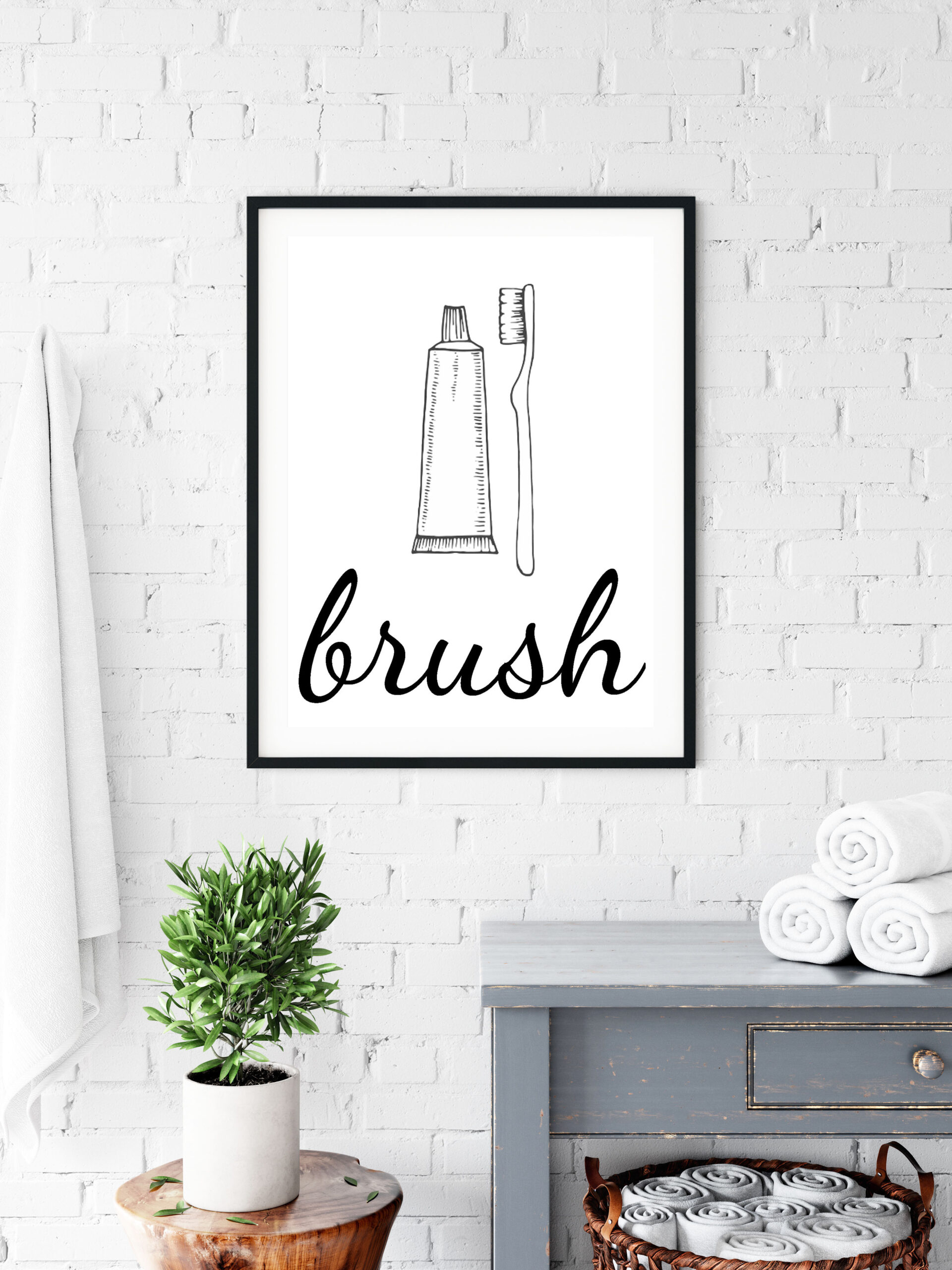 Free Bathroom Printables! – Welsh Design Studio with FREE Printable Bathroom Wall Decor