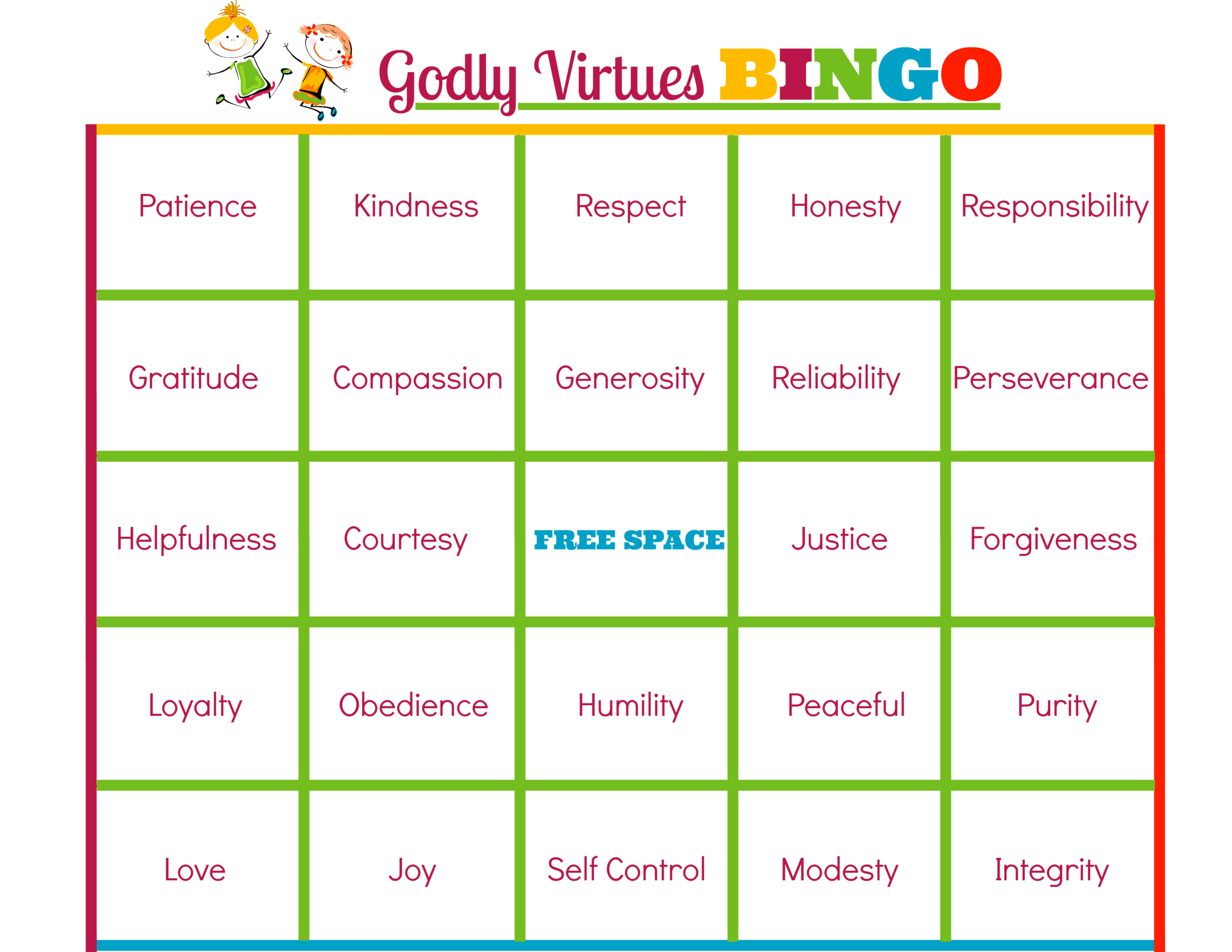 Free Bible Bingo Game Printables | Www.lx.iriss.uk for FREE Printable Bible Bingo For Preschoolers