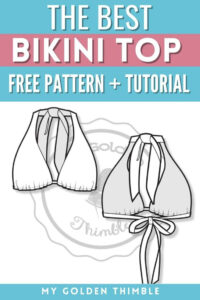Free Bikini Top Sewing Pattern: 1 Pattern=12 Styles in FREE Printable Bikini Sewing Pattern