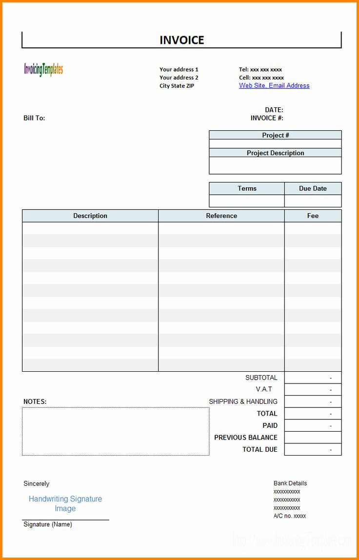 Free Billing Statement Template New 7 Format Free Printable intended for Free Printable Billing Statement Template