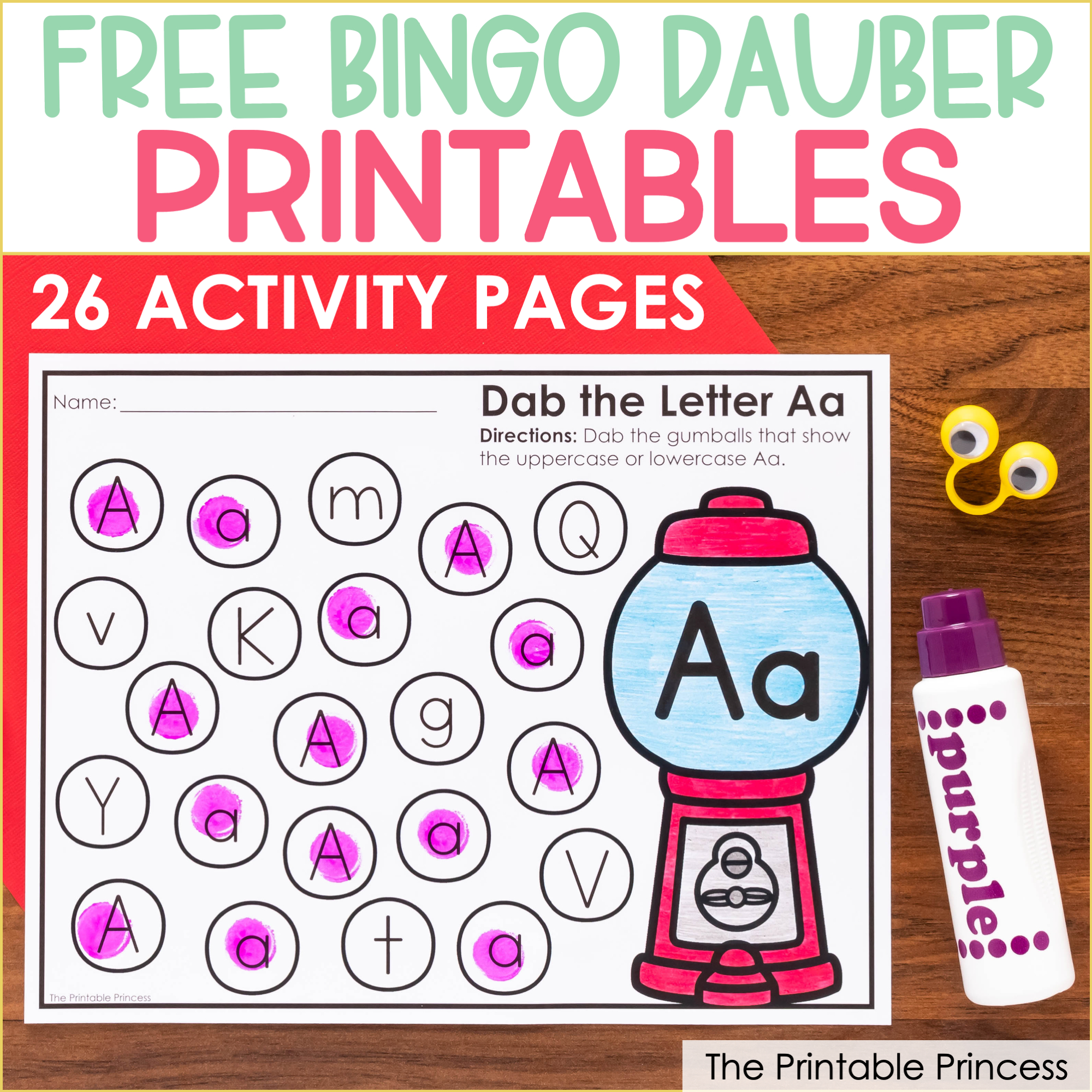 Free Bingo Dauber Printables with FREE Printable Bingo Dauber Pictures