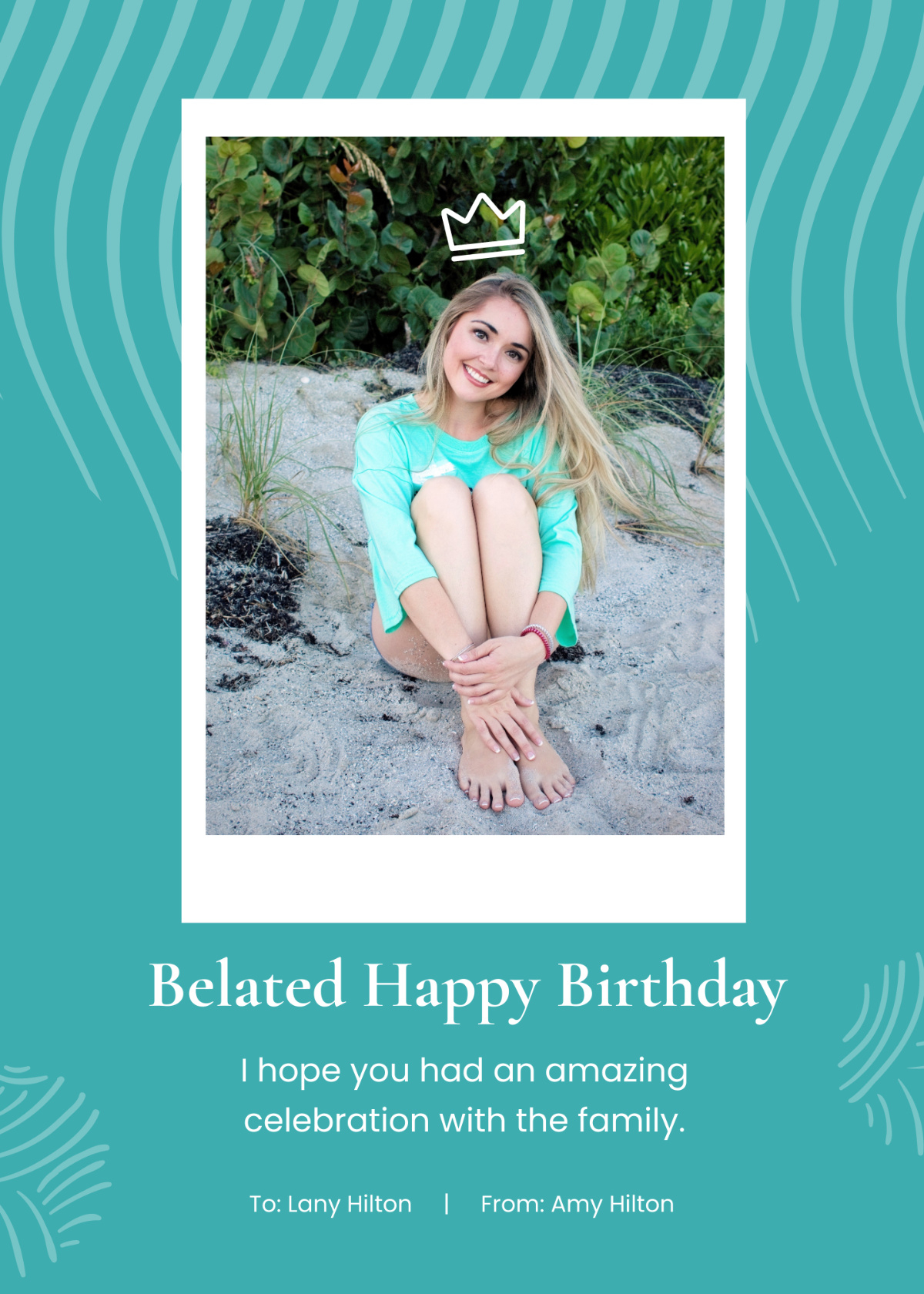 Free Birthday Card For Sister Templates, Editable And Printable regarding Free Printable Birthday Cards For Sister In Law