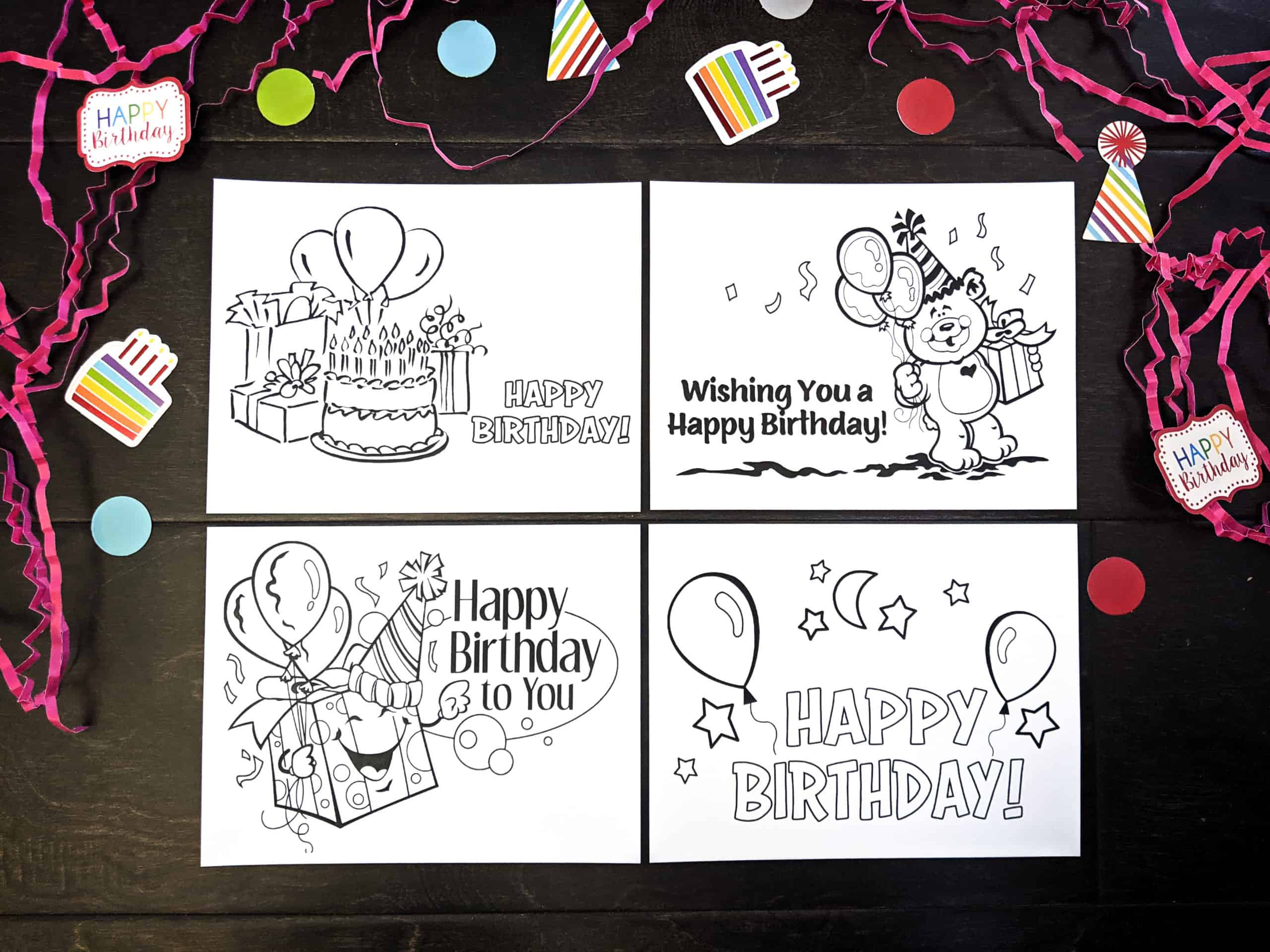 Free Birthday Cards | Children&amp;#039;S Worship Bulletins Blog within FREE Printable Birthday Cards For Teens