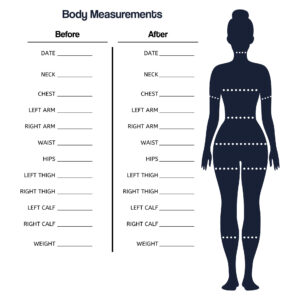 Free Body Measurement Chart Printable regarding FREE Printable Body Measurement Chart For Weight Loss