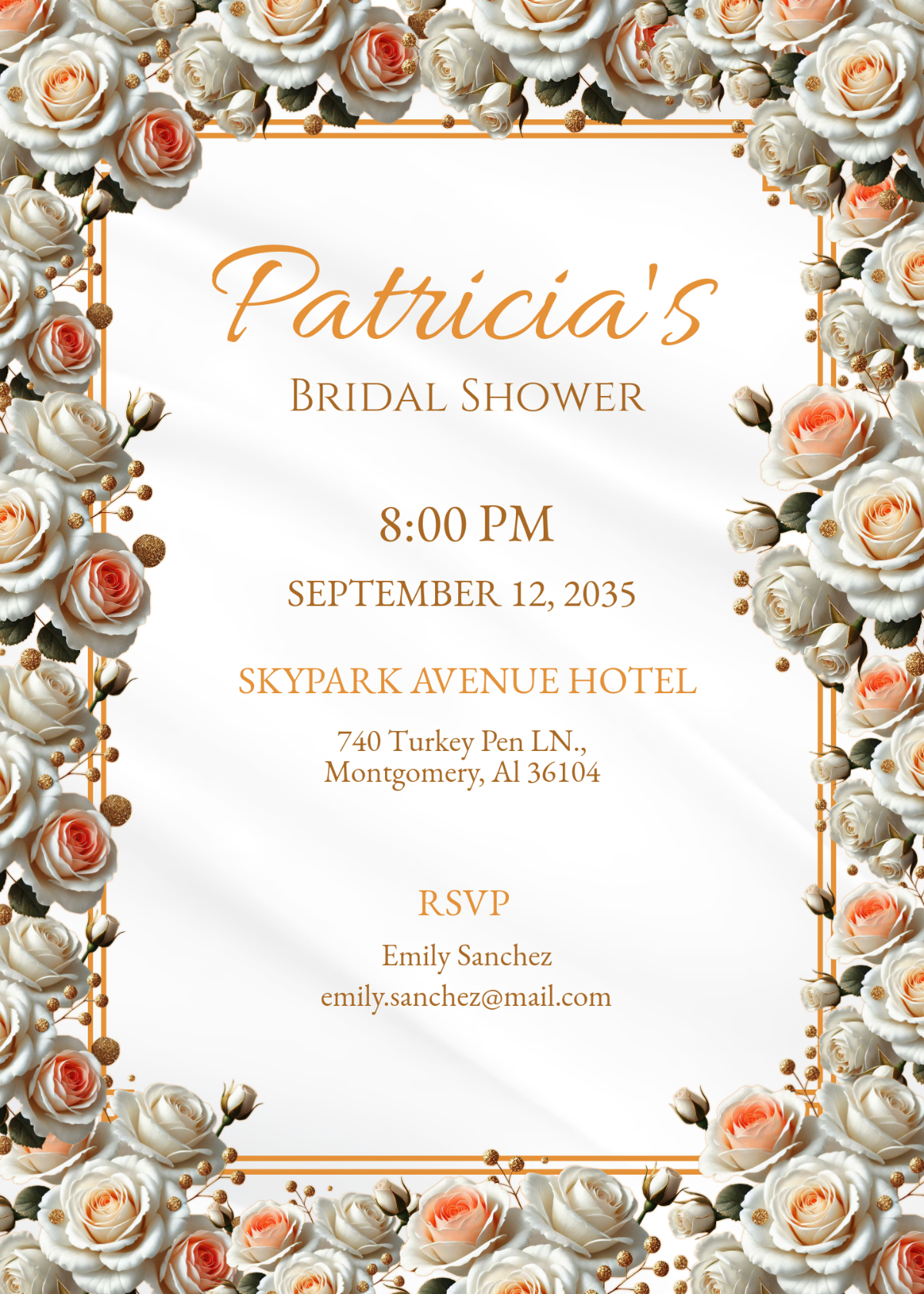 Free Bridal Shower Invitation Templates, Editable And Printable for FREE Printable Bridal Shower Invitation Templates
