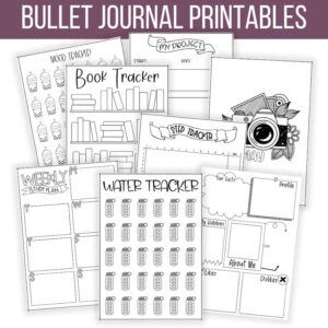 Free Bullet Journal Printables | Masha Plans within Free Printable Bullet Journal Templates