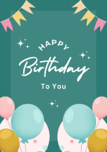 Free Custom Printable Birthday Flyer Templates | Canva throughout Free Printable Birthday Flyer Templates