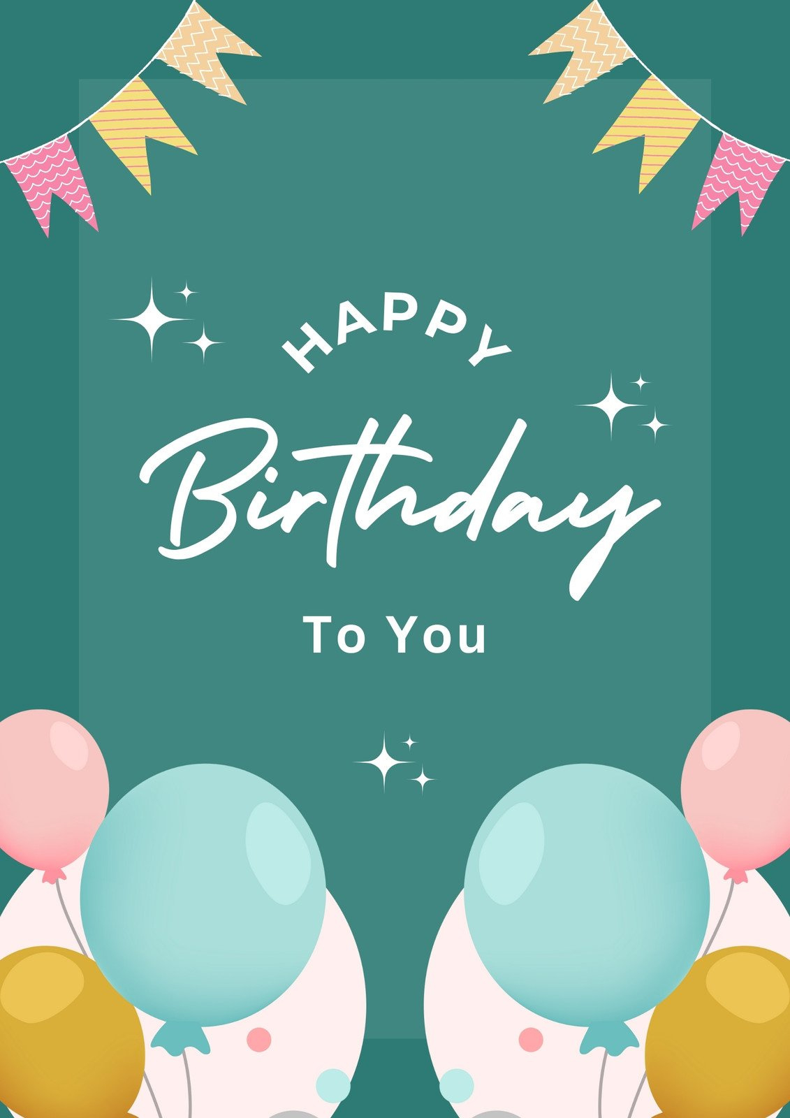 Free Custom Printable Birthday Flyer Templates | Canva throughout Free Printable Birthday Flyer Templates