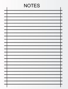 Free Dark Lined Paper Template To Edit Online throughout FREE Printable Bold Lined Paper