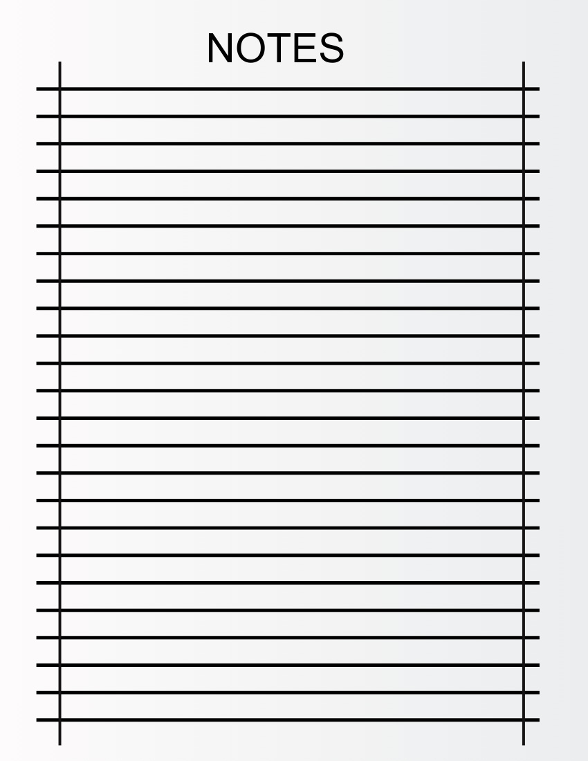 Free Dark Lined Paper Template To Edit Online throughout FREE Printable Bold Lined Paper