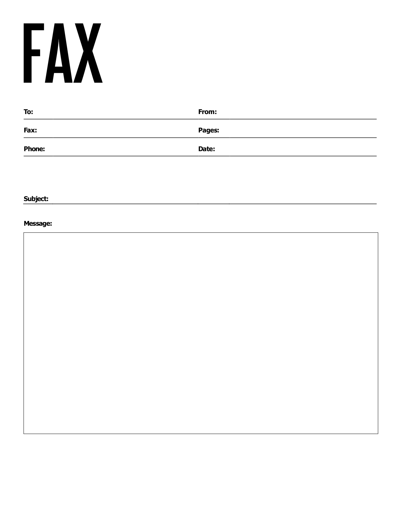 Free Fax Cover Sheets | Faxburner within FREE Printable Blank Fax Cover Sheet