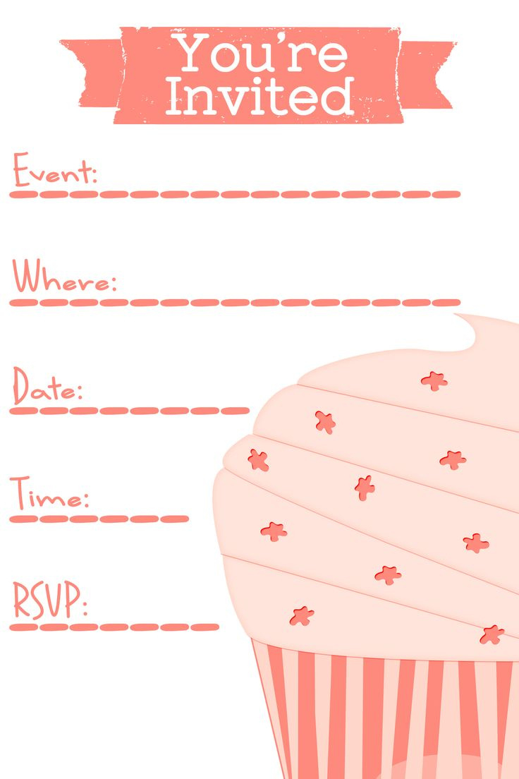 Free Kids Birthday Invitations regarding FREE Printable Birthday Invitations For Kids
