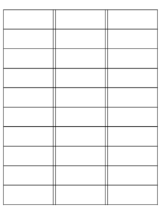 Free Label Template Compatible With Avery® 5160 - For Google Docs inside Free Printable 5160 Labels