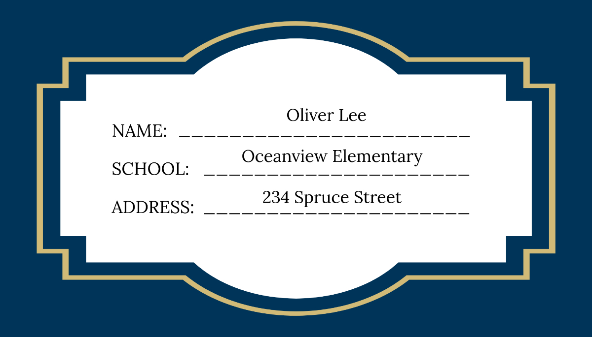 Free Modern Fancy Book Label Template To Edit Online with regard to Free Printable Book Label Templates