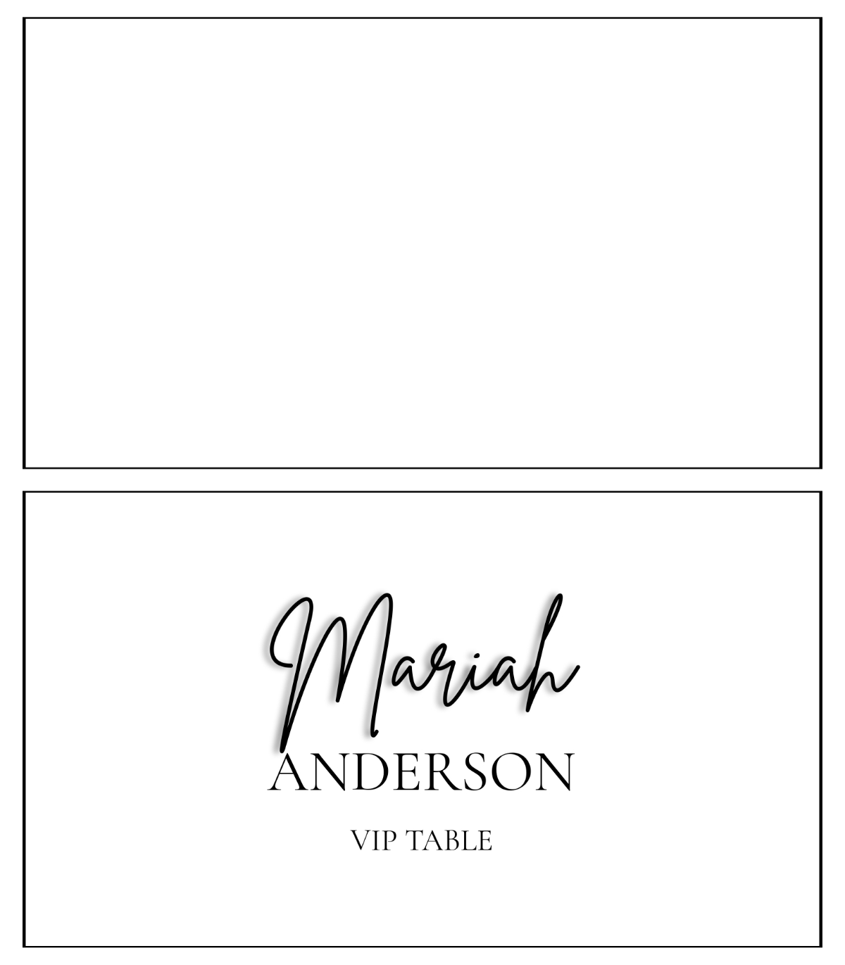Free Place Card Templates, Editable And Printable with Free Printable Blank Place Cards