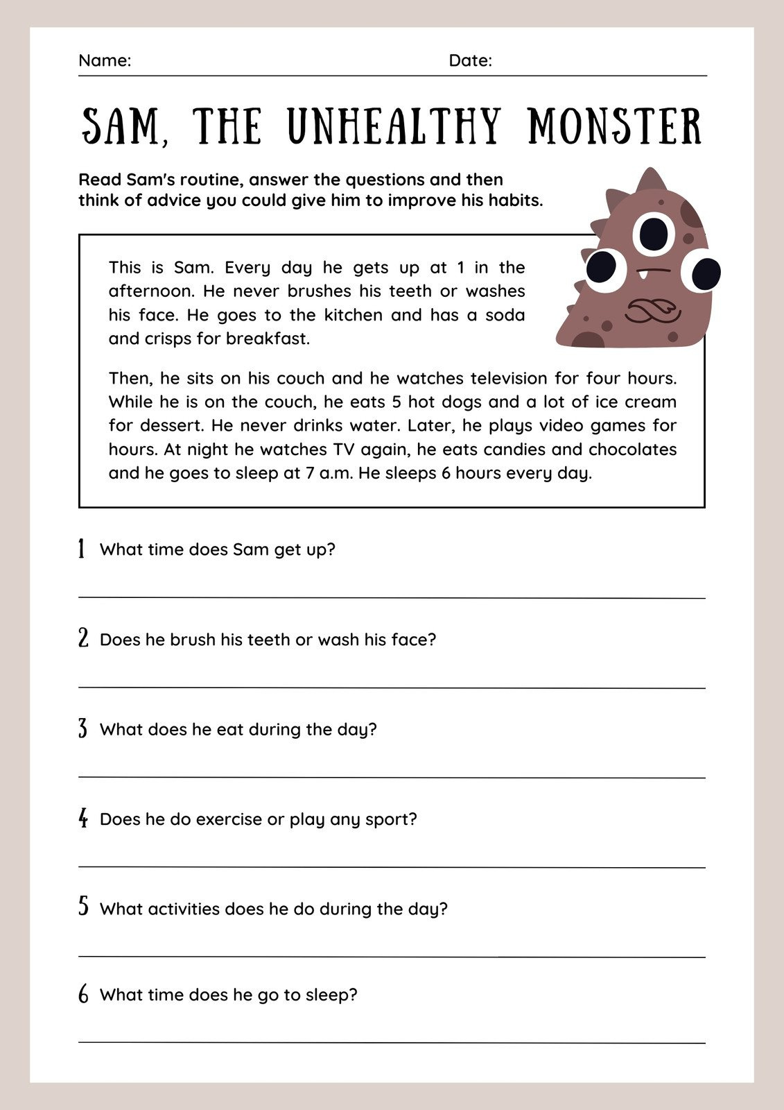 Free Printable 3Rd Grade Reading Worksheet Templates | Canva with regard to FREE Printable Books For 3rd Graders
